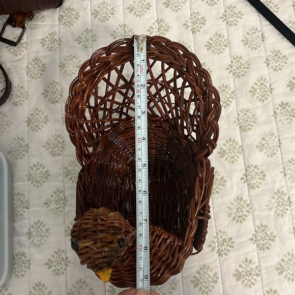 Wicker Turkey friend 🦃. Cute basket - Picture 7 of 9